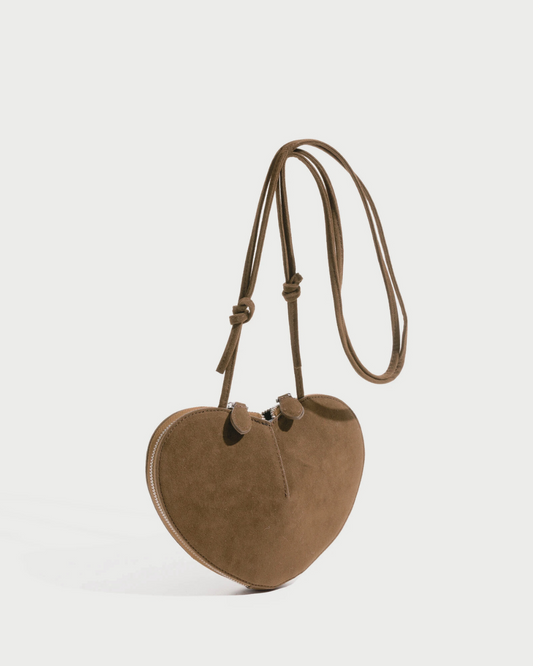 Hobo-Bag aus Kunst-Wildleder