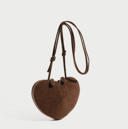 Hobo-Bag aus Kunst-Wildleder