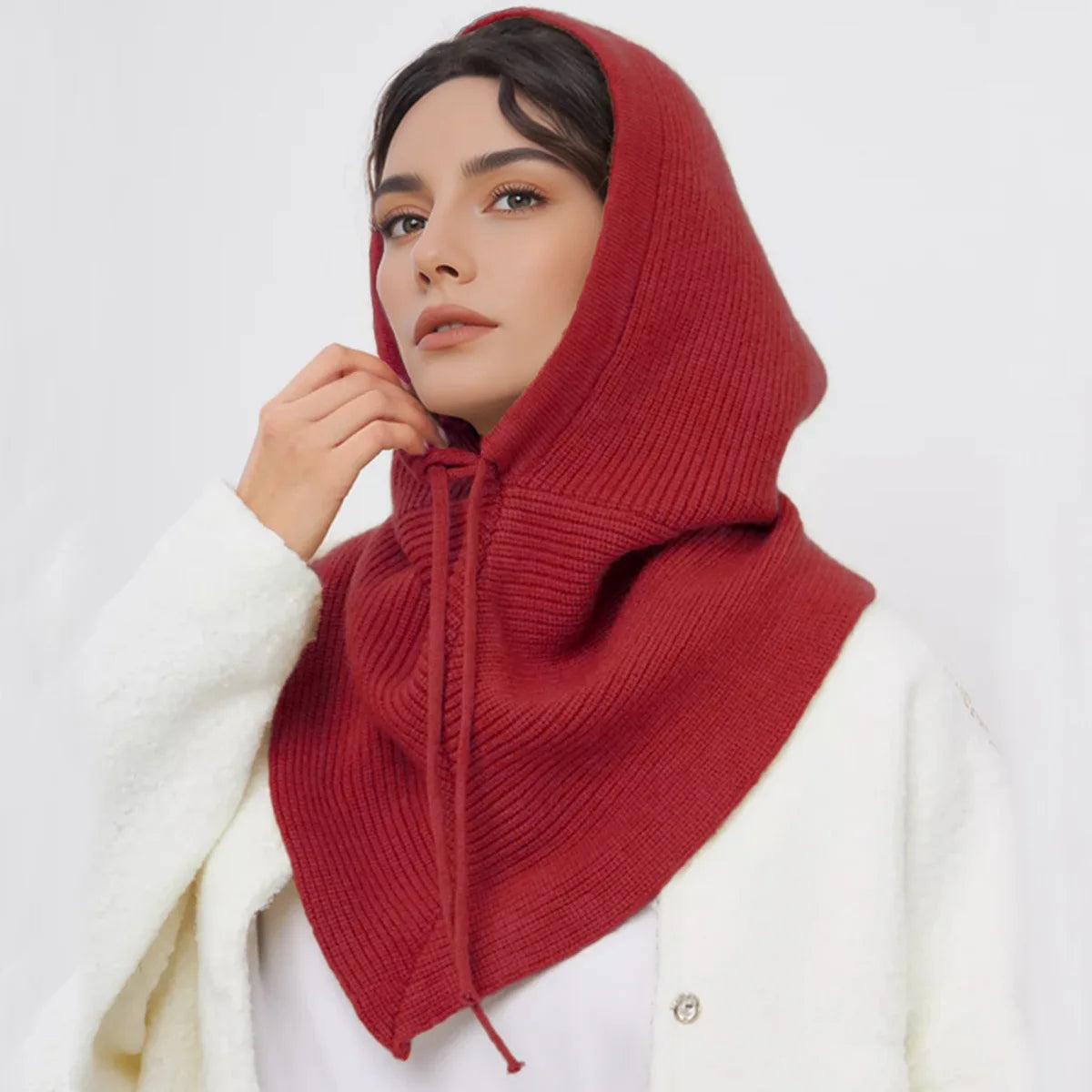 Knitted Hooded Balaclava