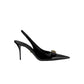 Black Slingback Heels