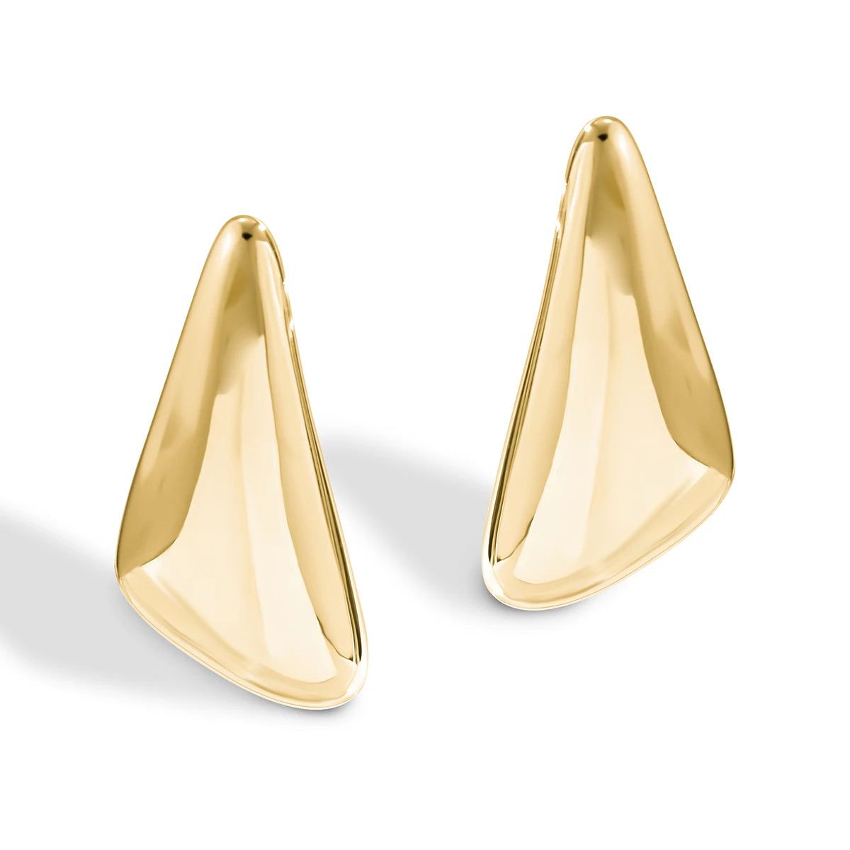 Vintage Ohrstecker im geometrischen Design