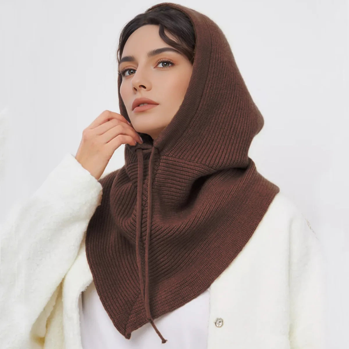 Knitted Hooded Balaclava