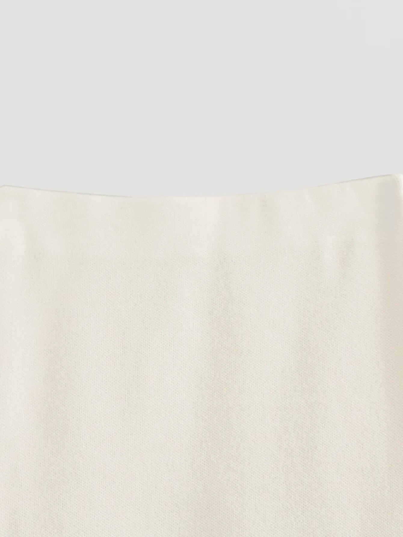 2-teiliges Strickset – Ärmelloses Top & knöchellanger Rock