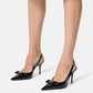 Black Slingback Heels