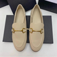 Damen Leder Loafers