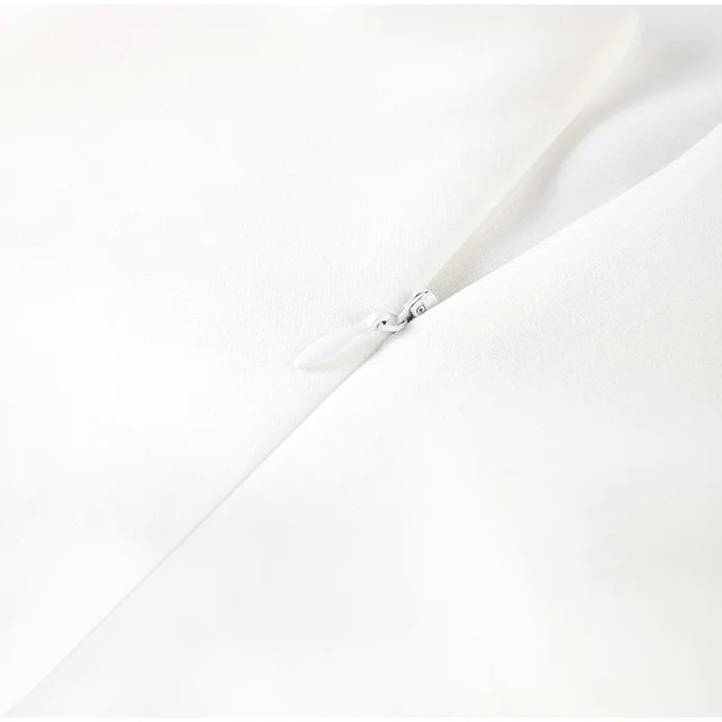 Ärmelloses Minikleid mit Rüschen & Falten-Design