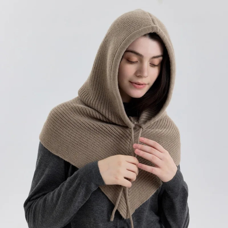 Knitted Hooded Balaclava