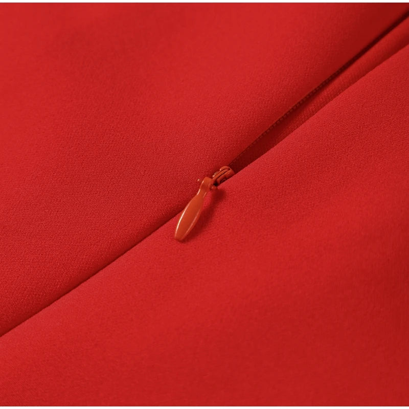 Ärmelloses Minikleid mit Rüschen & Falten-Design